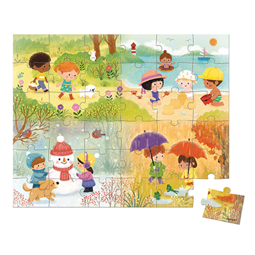 Four Seasons Puzzle - Janod