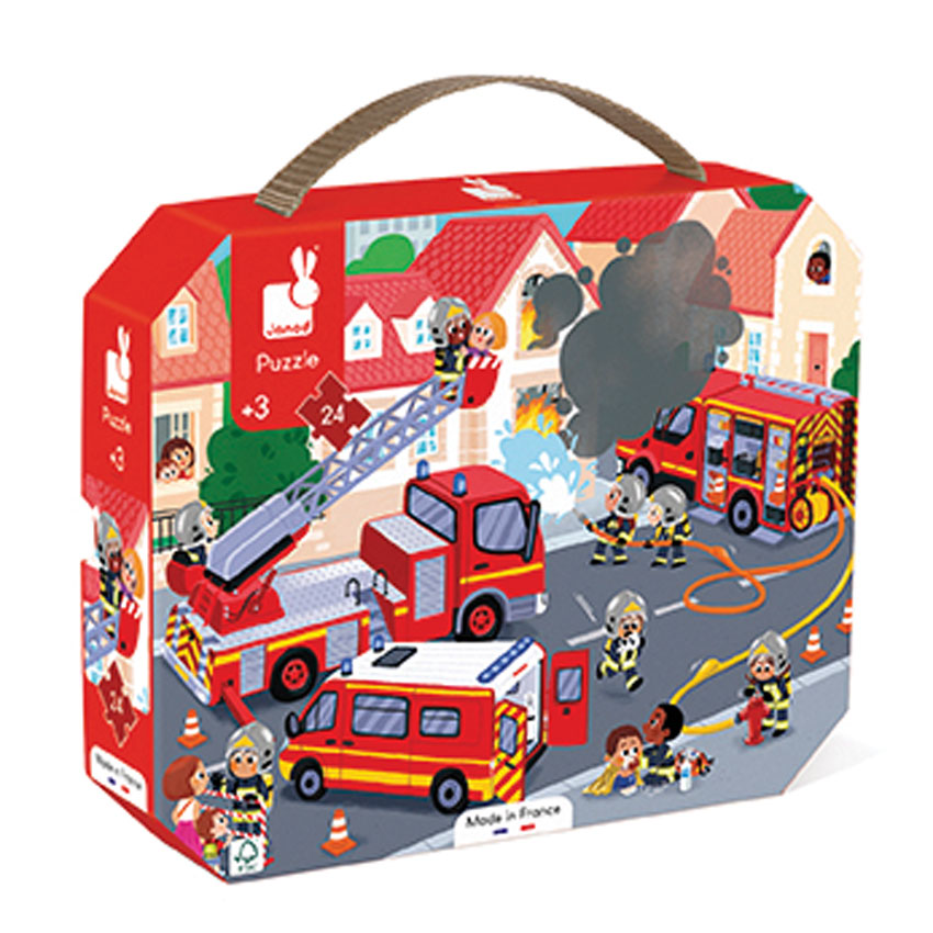 Firemen Puzzle - Janod