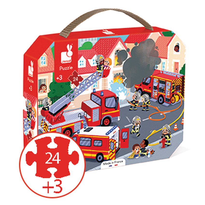 Firemen Puzzle - Janod