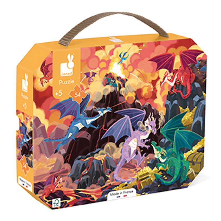 Fiery Dragons Puzzle - Janod