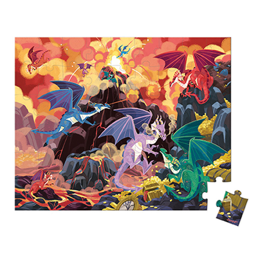 Fiery Dragons Puzzle - Janod