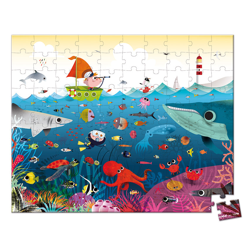 Underwater World Puzzle - Janod
