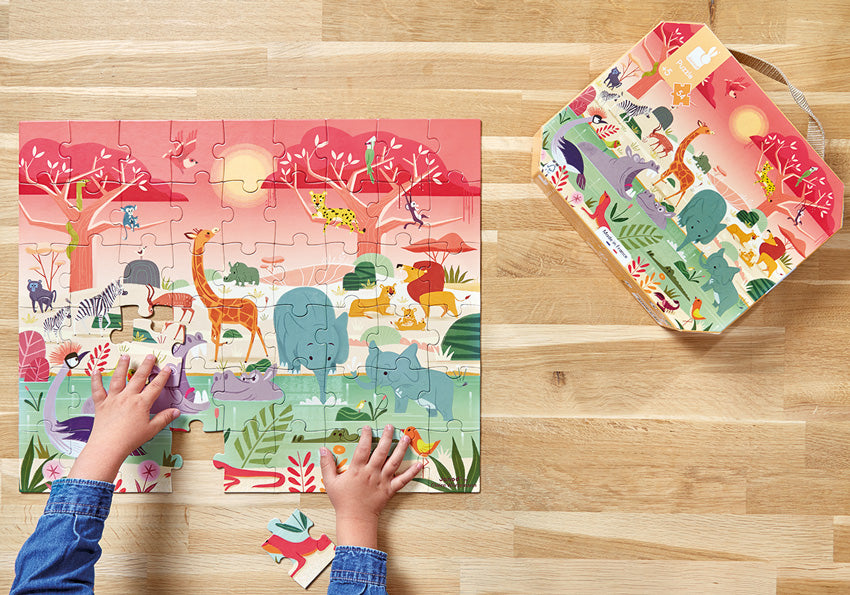 Animal Reserve Puzzle - Janod