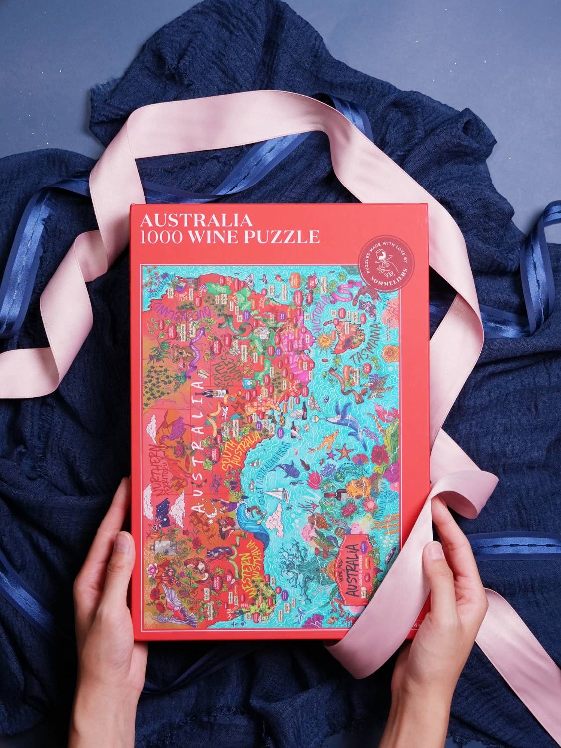 Australia Wine Puzzle - Water and Wines