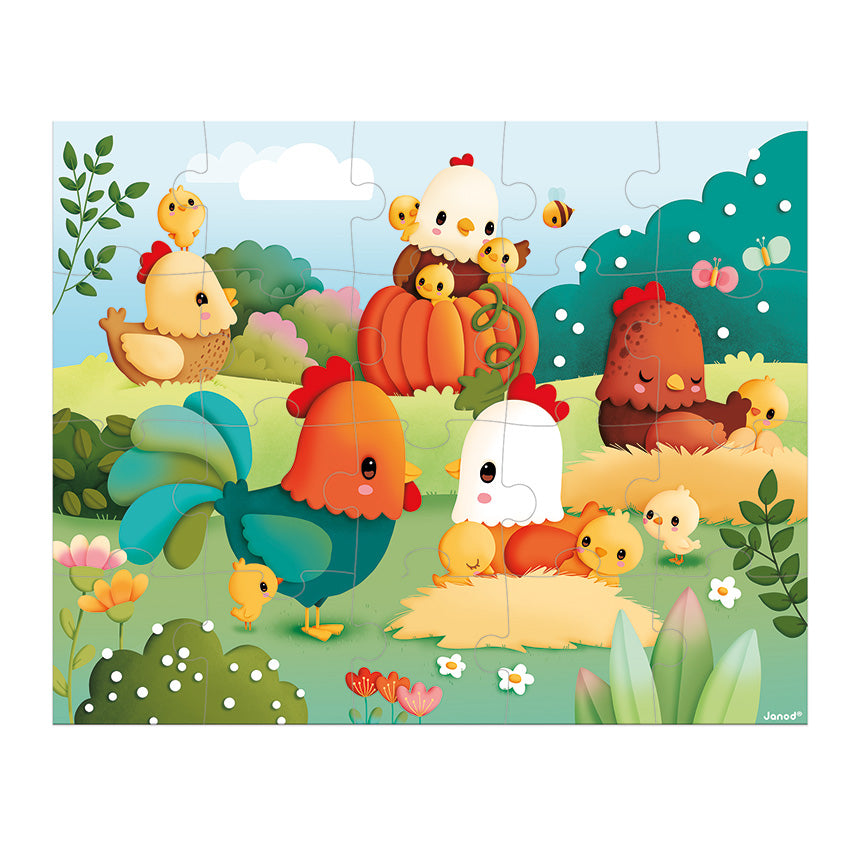 Farmyard Puzzle - Janod