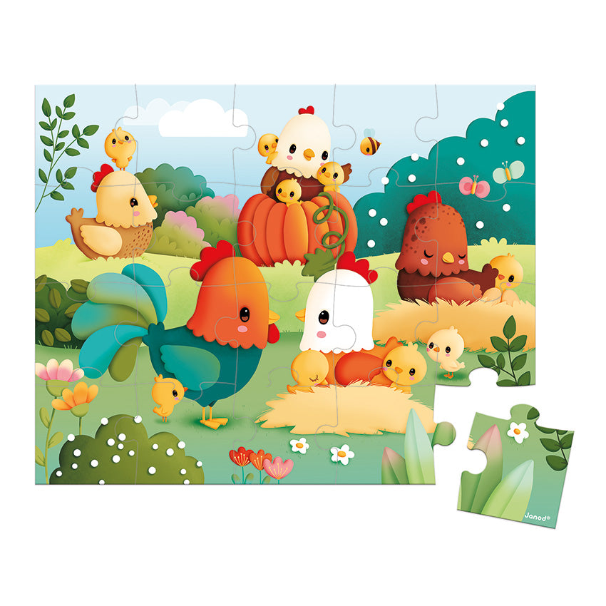 Farmyard Puzzle - Janod