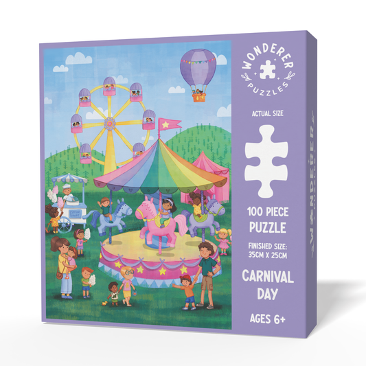 Carnival Day Jigsaw Puzzle (100 Pieces) - Wonderer