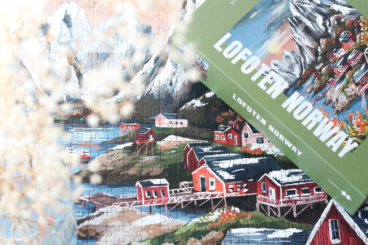 Lofoten Norway, 1000 pieces Piecely