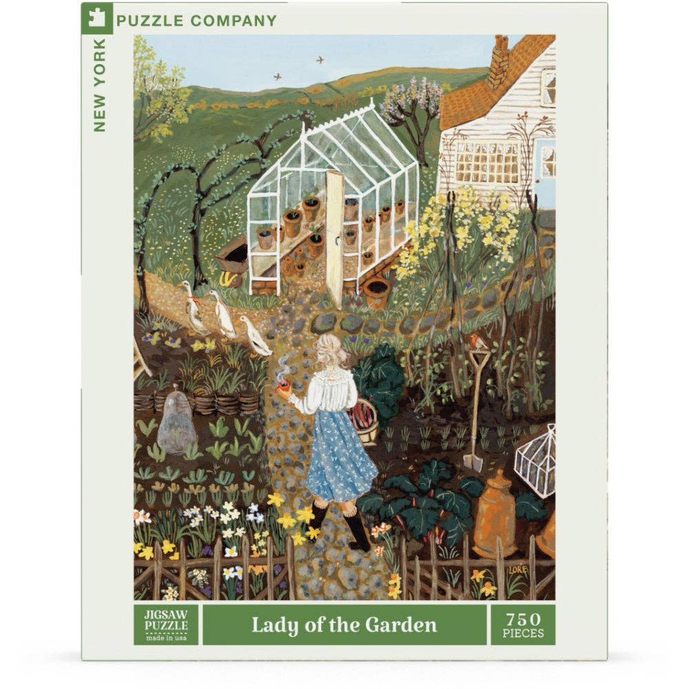 Lady of the Garden - NYPC 750 Pc Puzzle