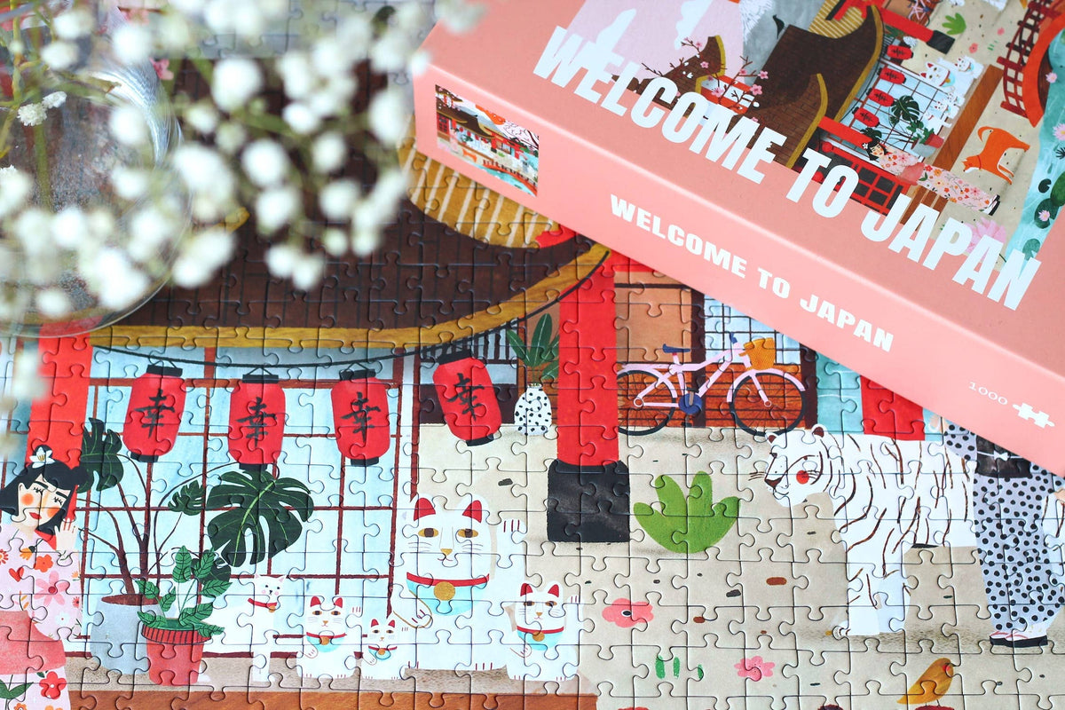 Welcome to Japan, 1000 pieces Piecely