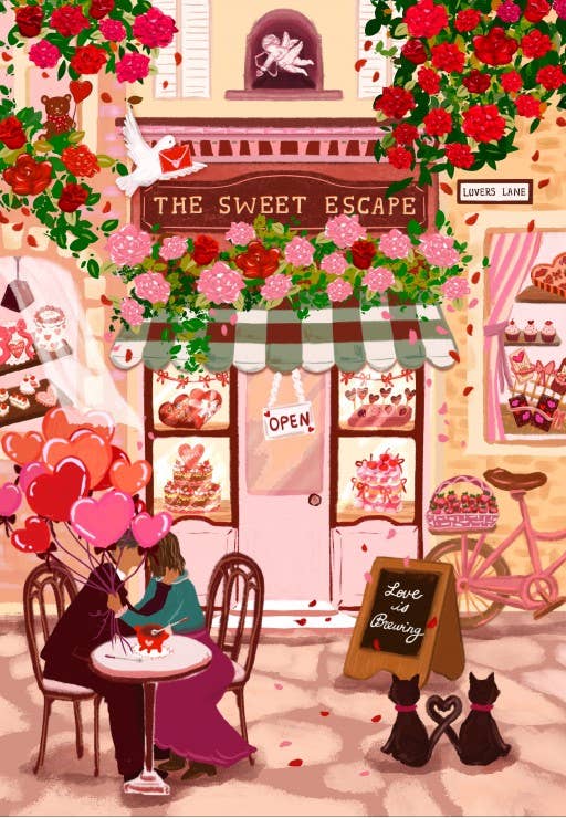 Valentine's Day Café - Pieces and Peace