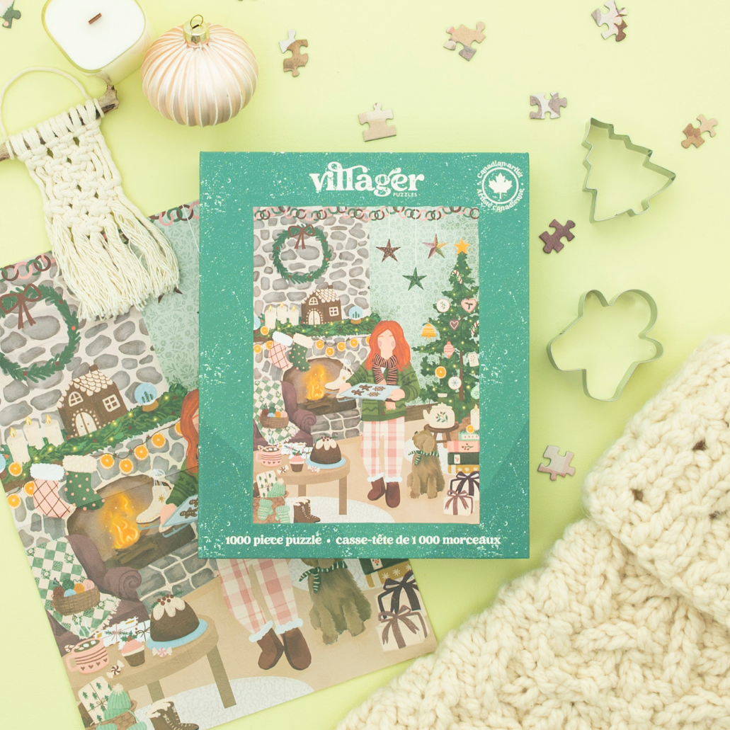 Cottage Christmas | 1000-Piece Puzzle | Villager