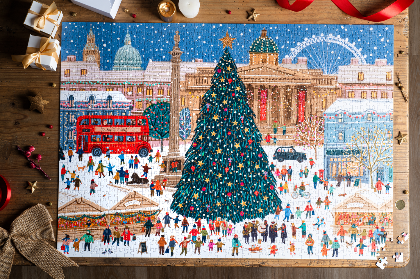 London Christmas Puzzle - Trevell - 1000 pieces