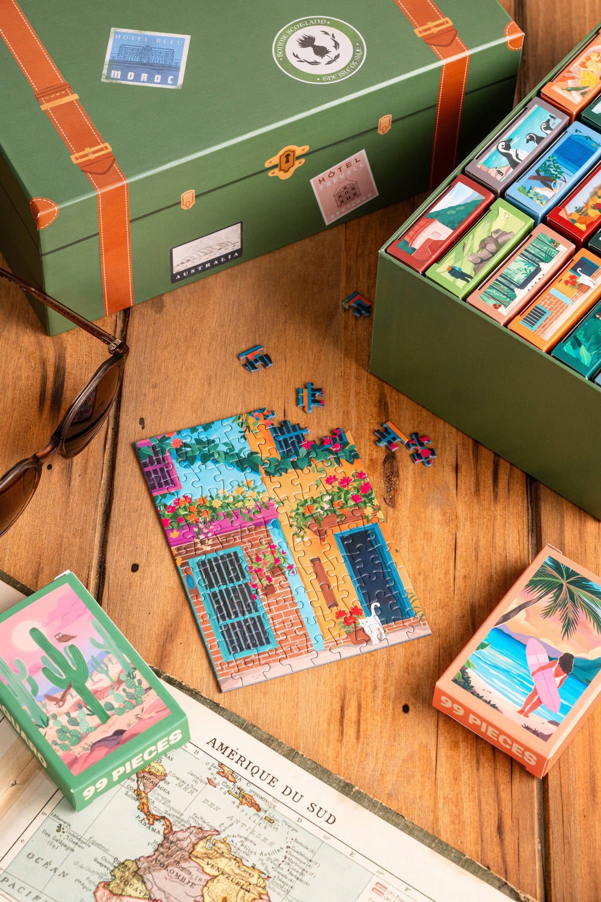 The Memory Trunk - Trevell Box Set – 24 mini puzzles