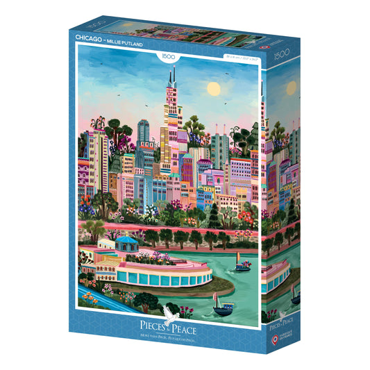 Chicago - Pieces and Peace - 1500 pieces