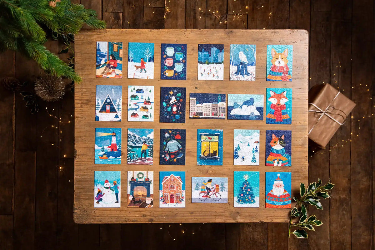 Advent Calendar No. 1 - 24 mini puzzles Trevell