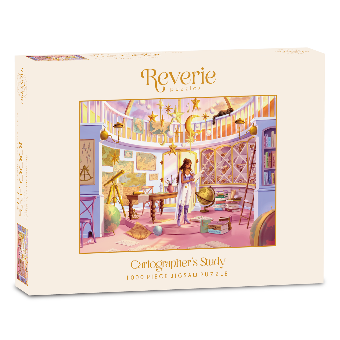 Reverie - Cartographer's Study Jigsaw Puzzle (1000 Pieces) New