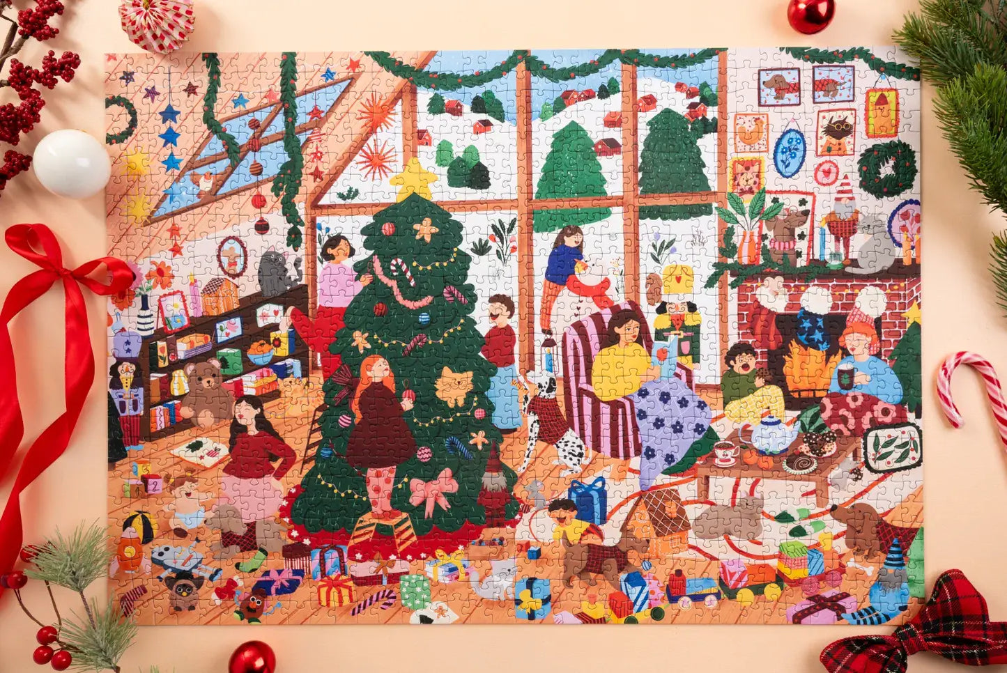 A Family Christmas - Heol Editions - 1000 pieces