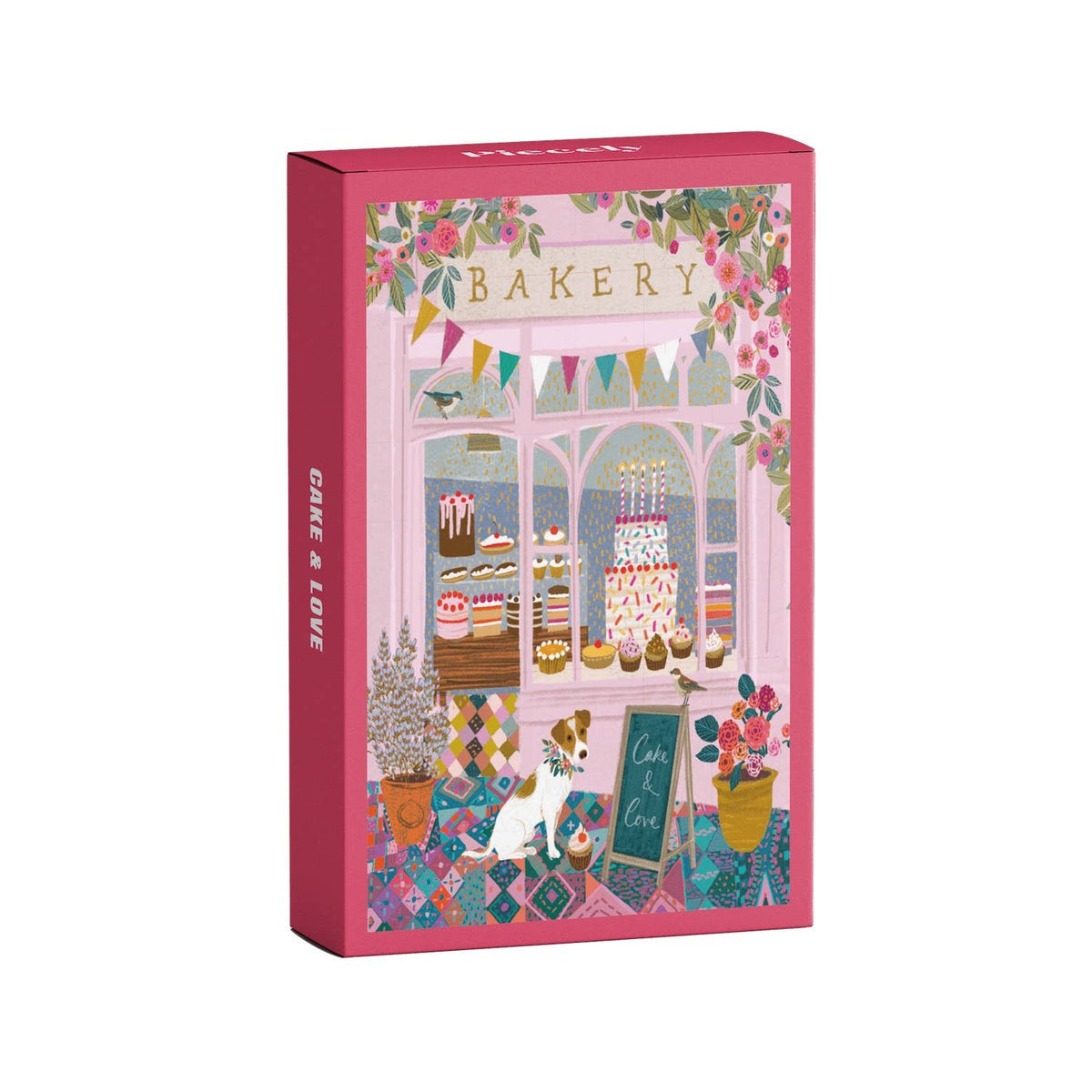 Cake & Love mini puzzle, 99 pieces - Piecely