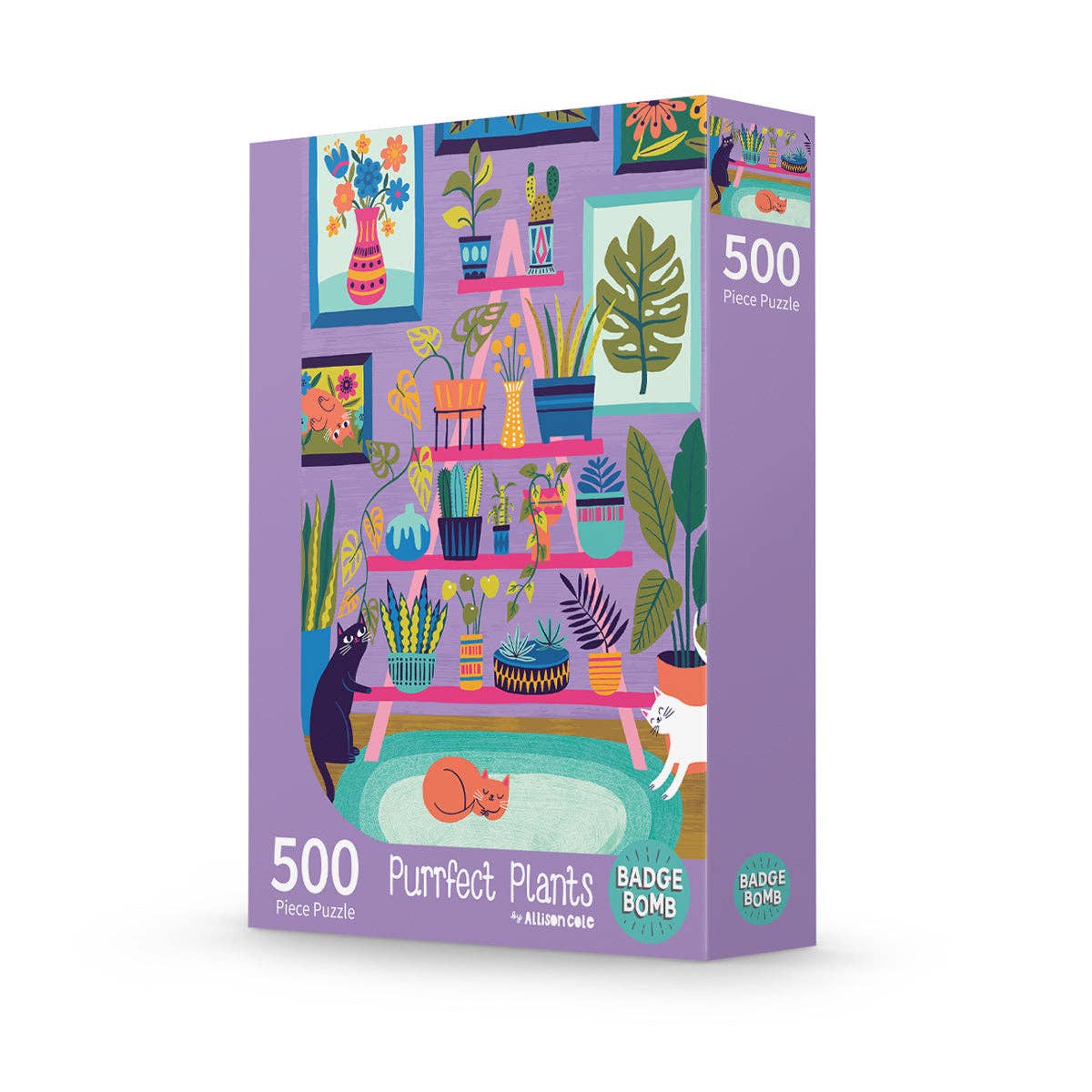 Purrfect Plants - Badge Bomb