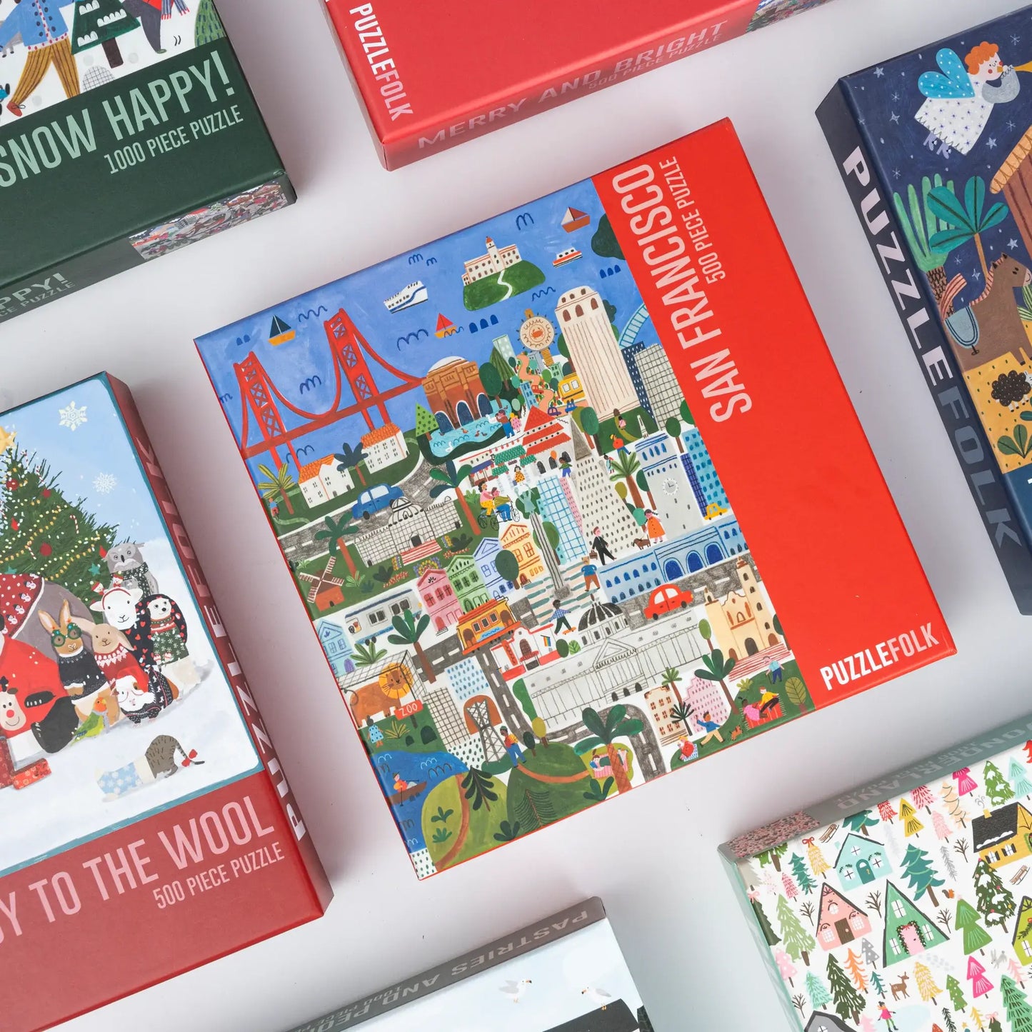 San Francisco 500 piece Puzzlefolk
