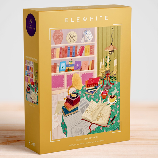 Lamplight Reverie Art Puzzle 500 Pieces for Adults