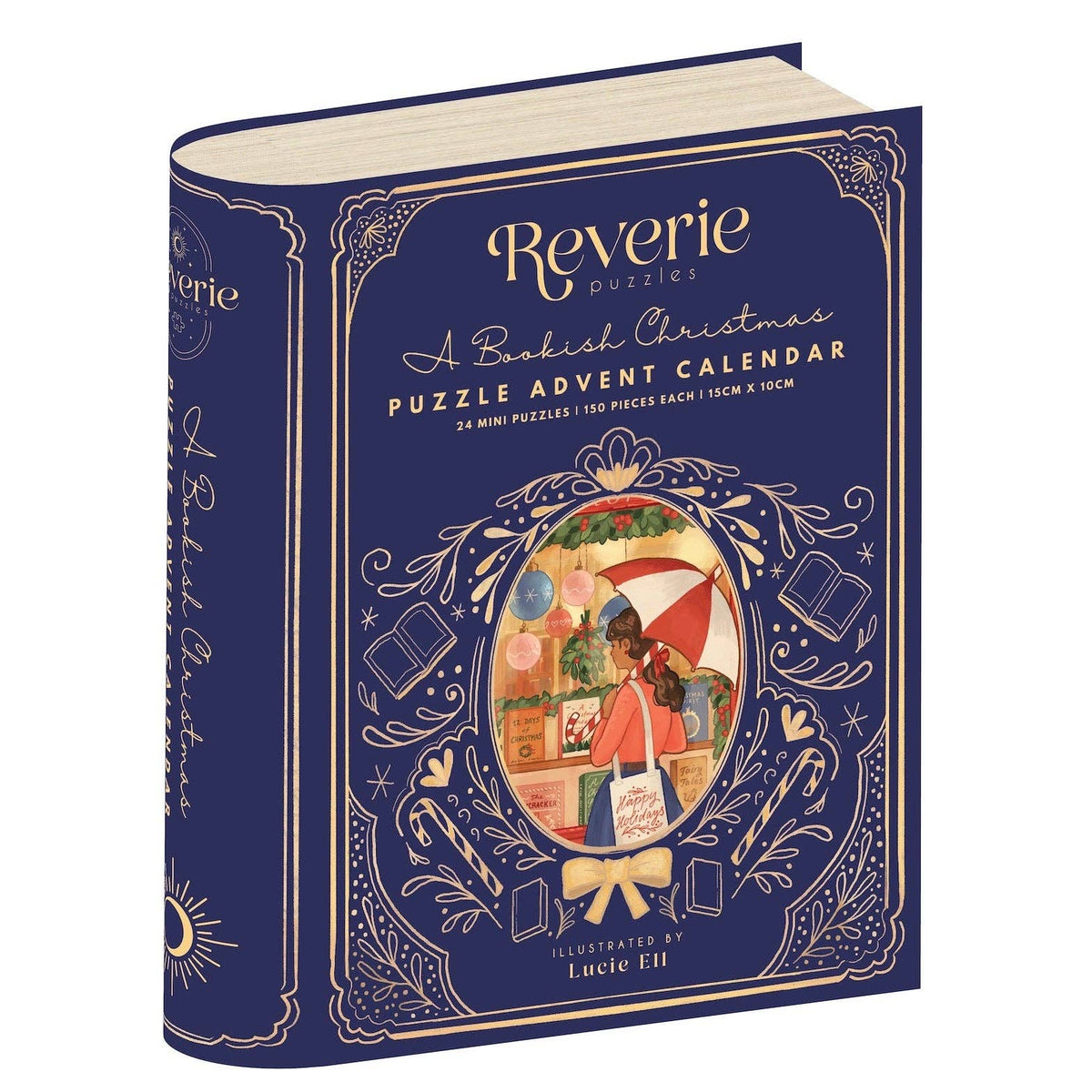 A Bookish Christmas Puzzle Advent Calendar (99 Piece Version) - Reverie