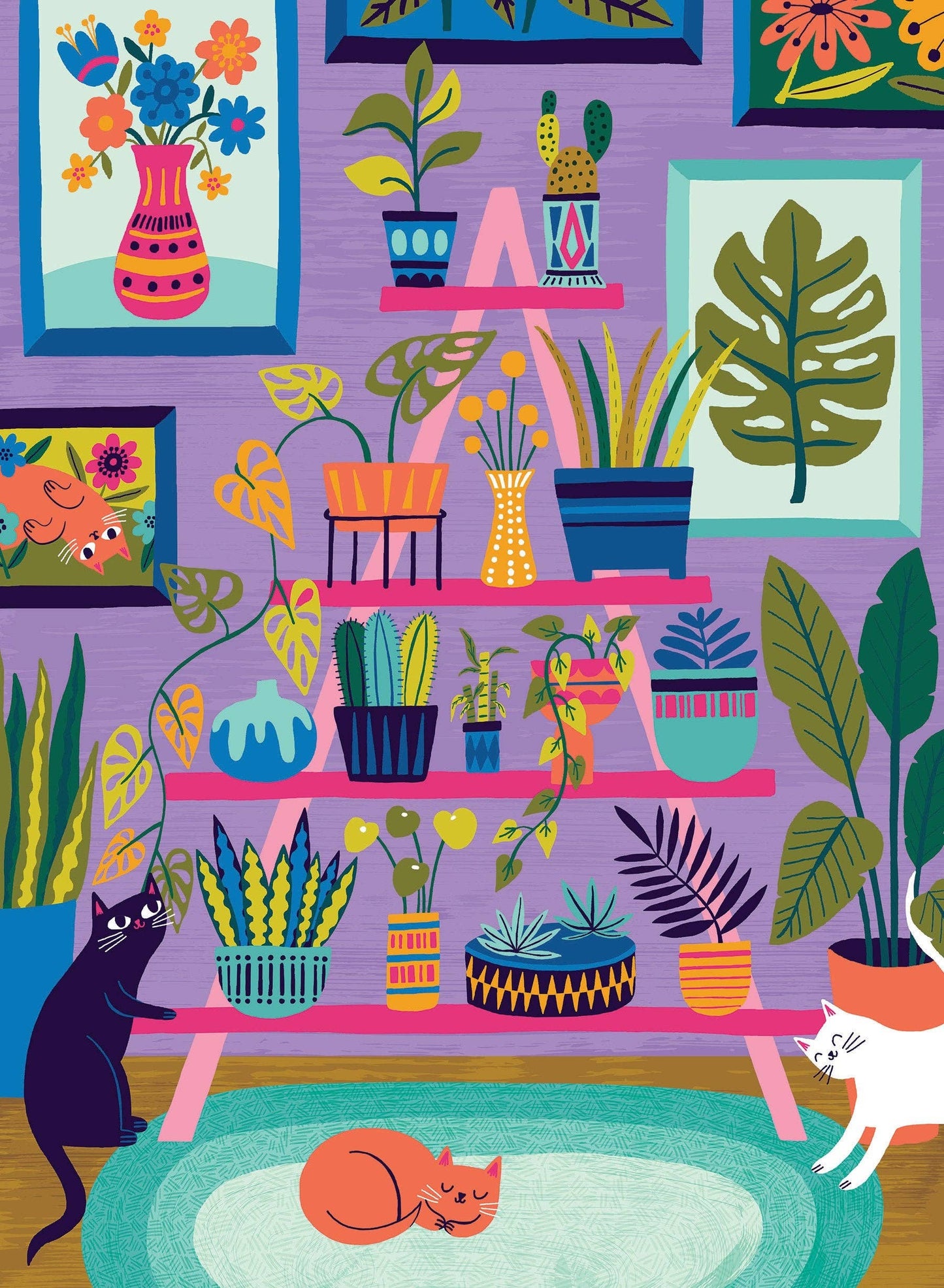Purrfect Plants - Badge Bomb