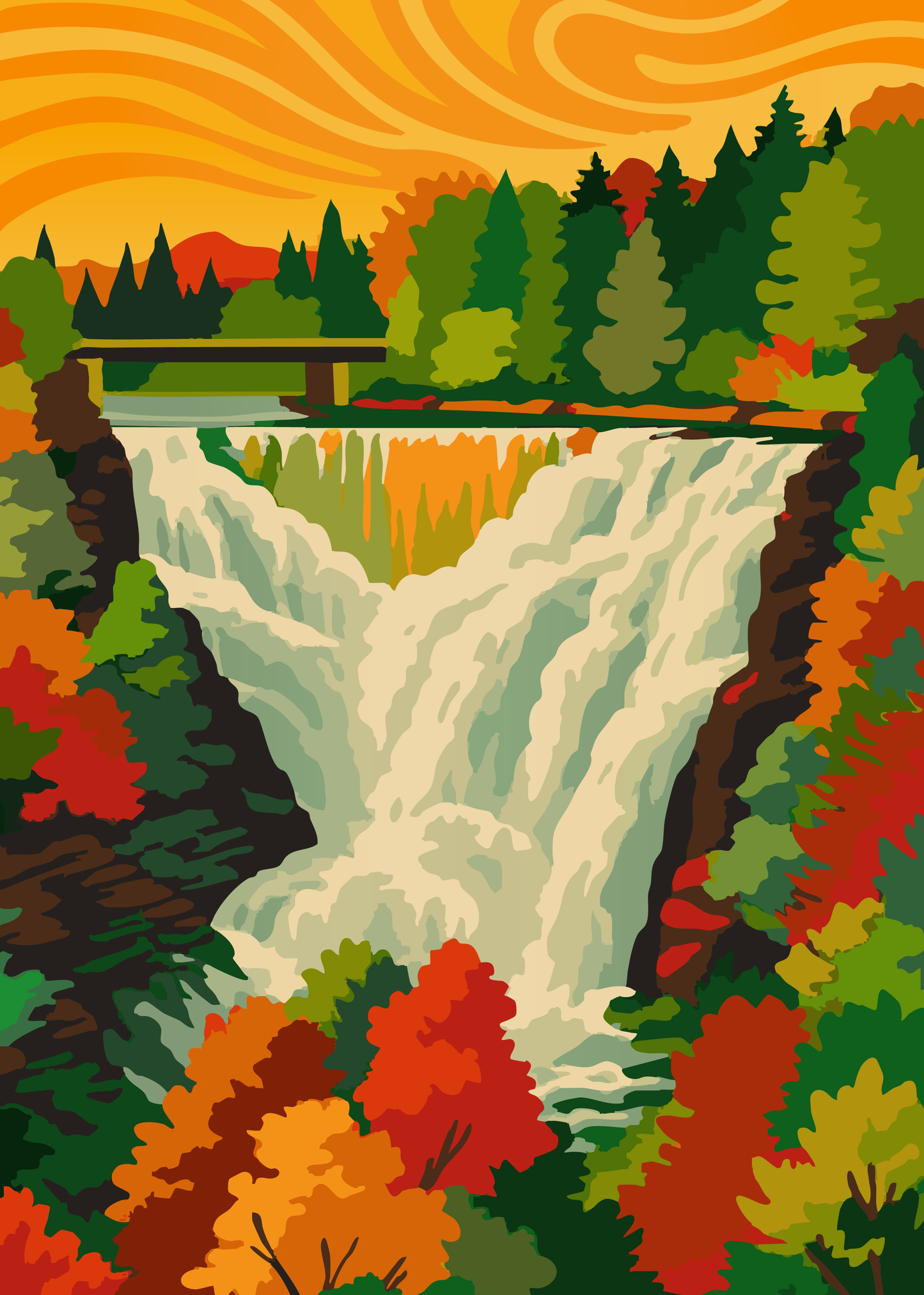 Autumn Cascade | Villager