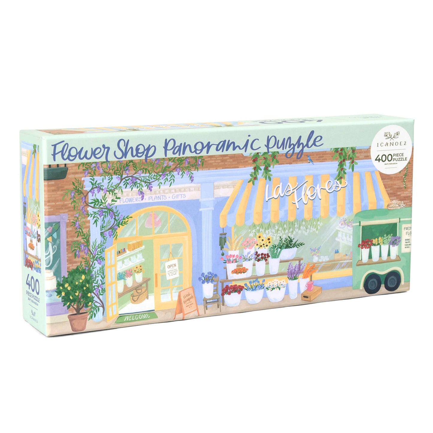 Flower Shop - 400 Piece Panoramic - 1canoe2