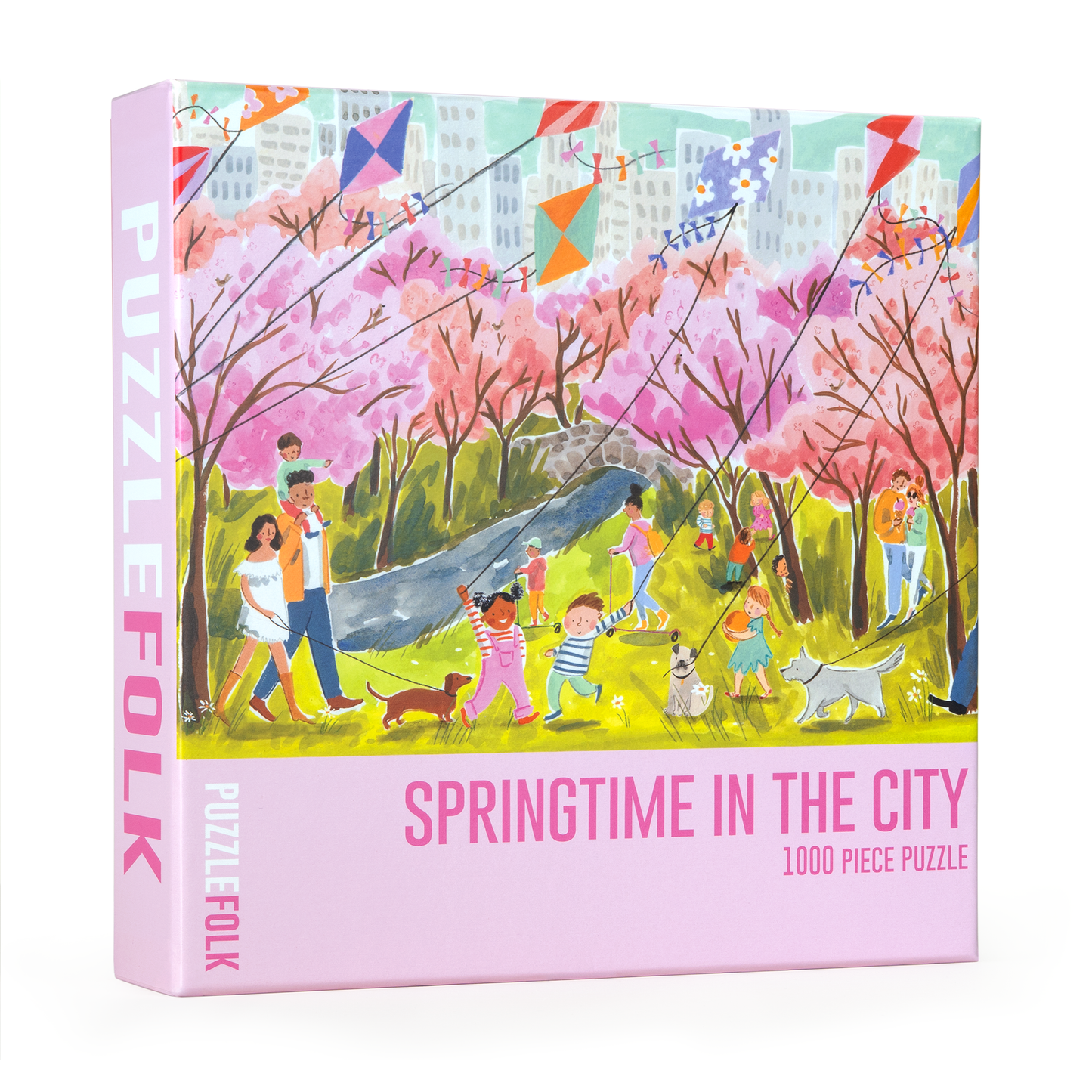 Springtime in the City Puzzlefolk
