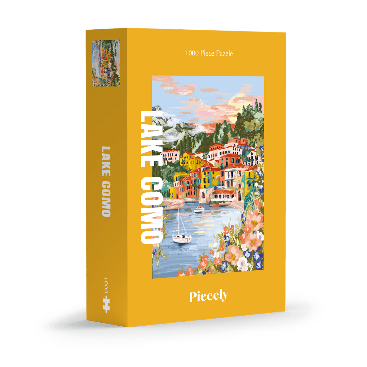 Lake Como, 1000 pieces Piecely