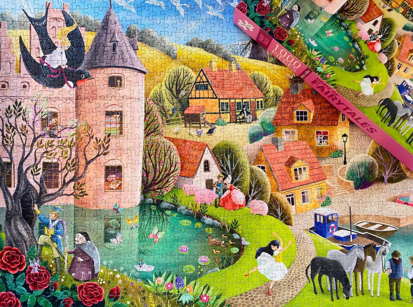 Home of Fairytales 1000 piece jigsaw puzzle