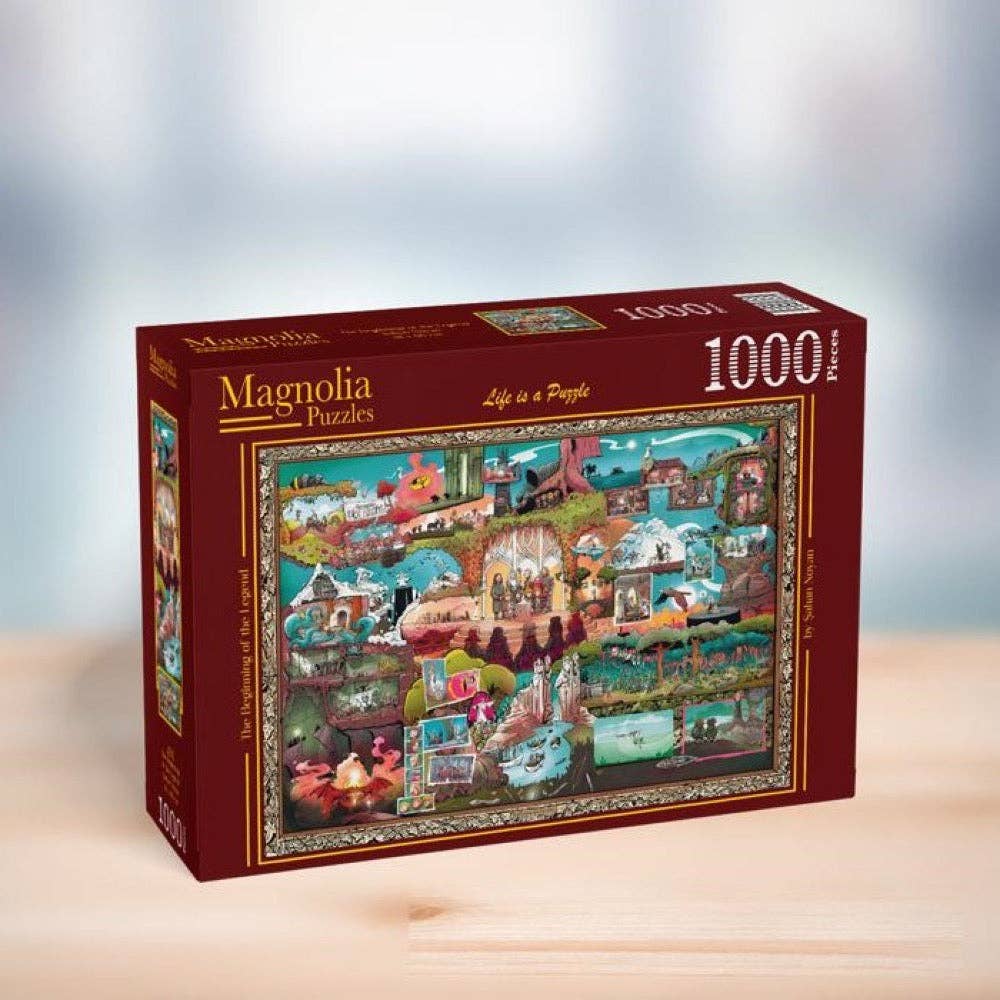 Magnolia 1002 The Beginning of the Legend Şahan Noyan 1000pc Jigsaw Puzzle