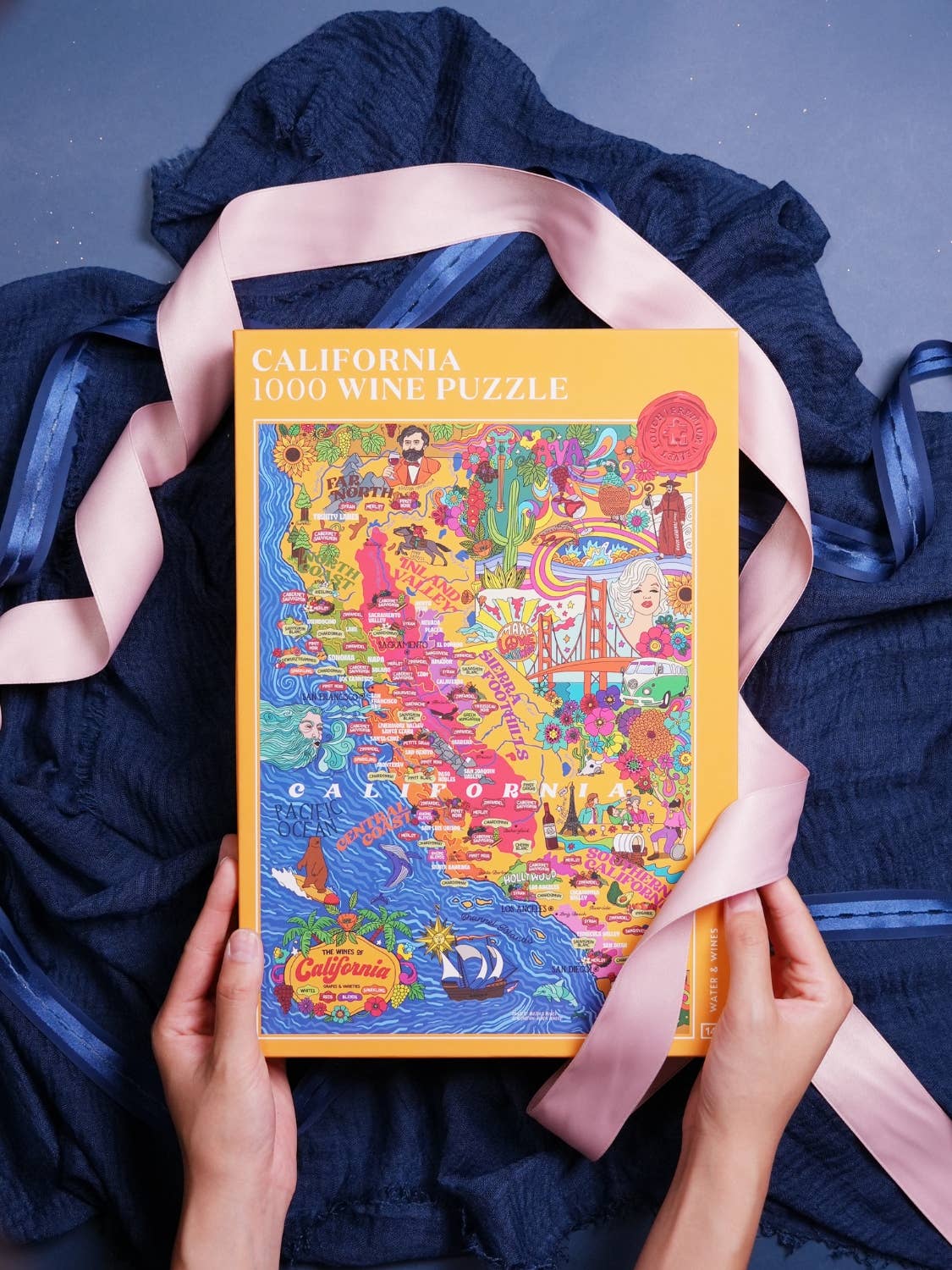 California Wine Puzzle - Water and Wines