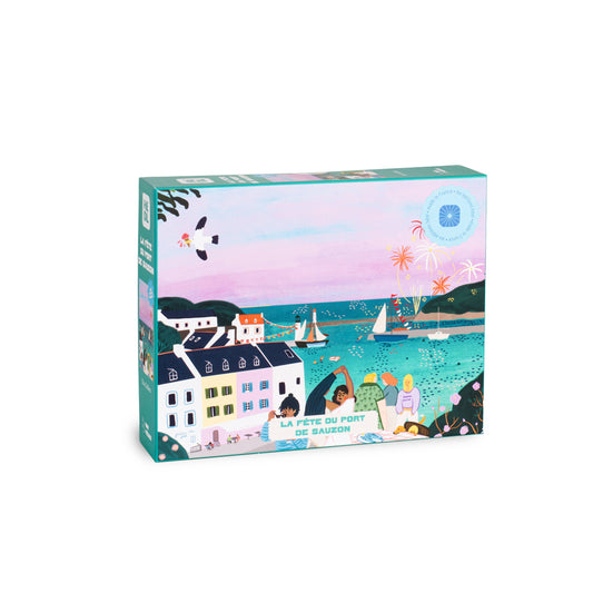 Puzzle The Port of Sauzon Festival - Heol - 1000 pieces