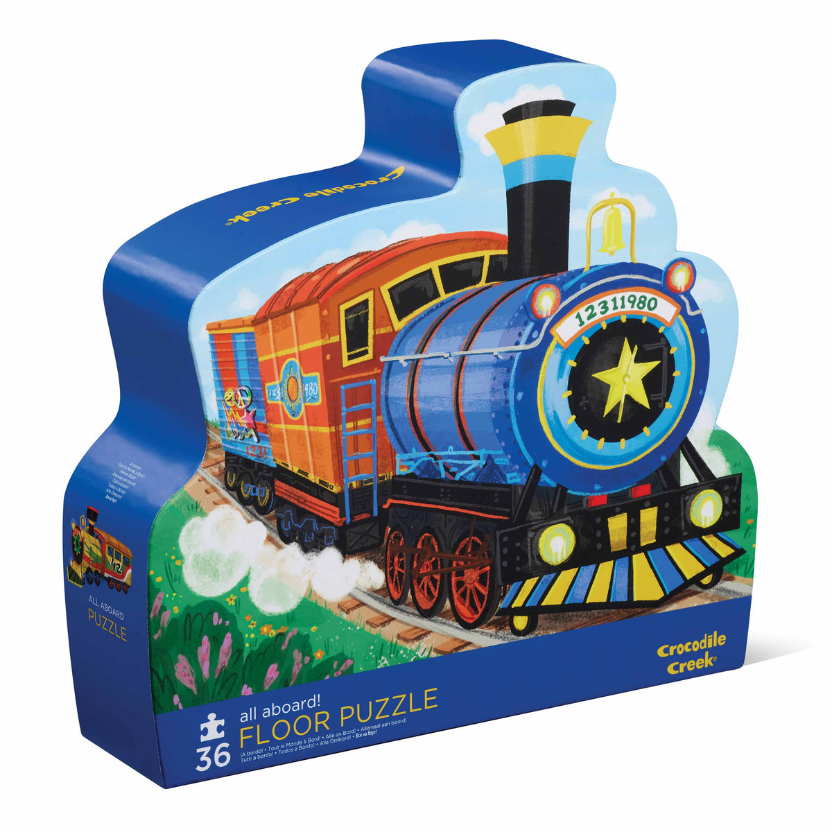 All Aboard - Classic Floor Puzzle 36 pc - Crocodile Creek