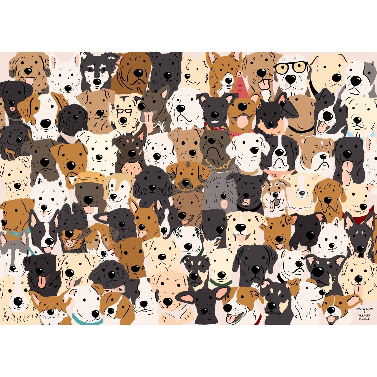 Rescue Dogs | Villager - 1000-Piece Puzzle