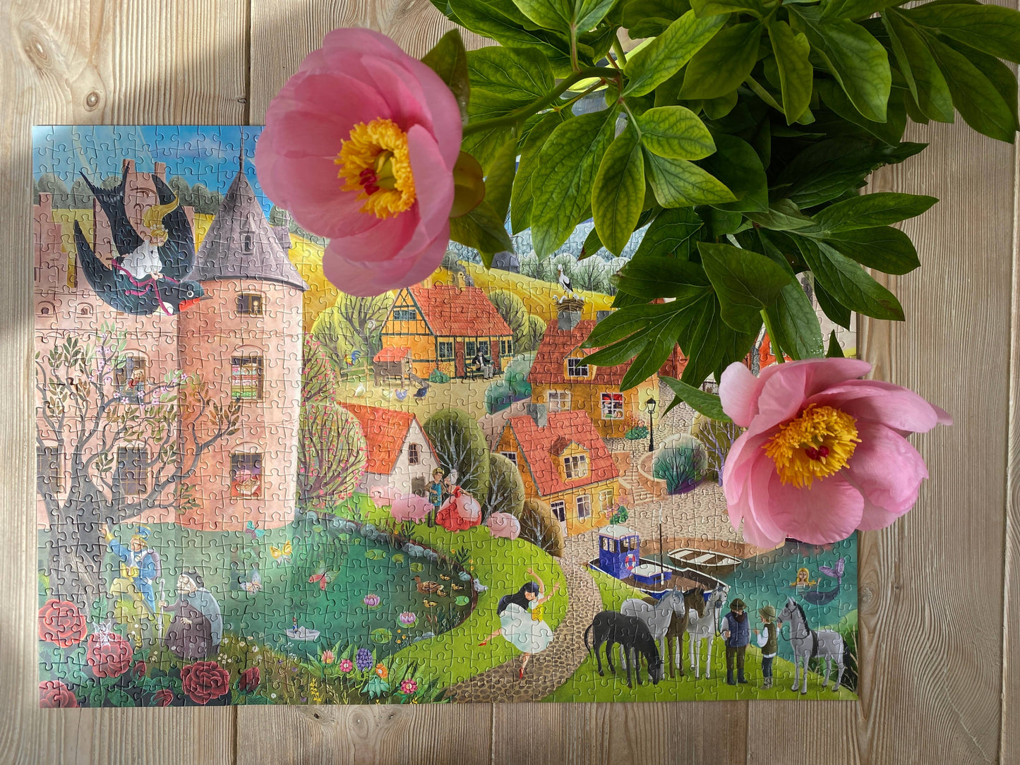 Home of Fairytales 1000 piece jigsaw puzzle
