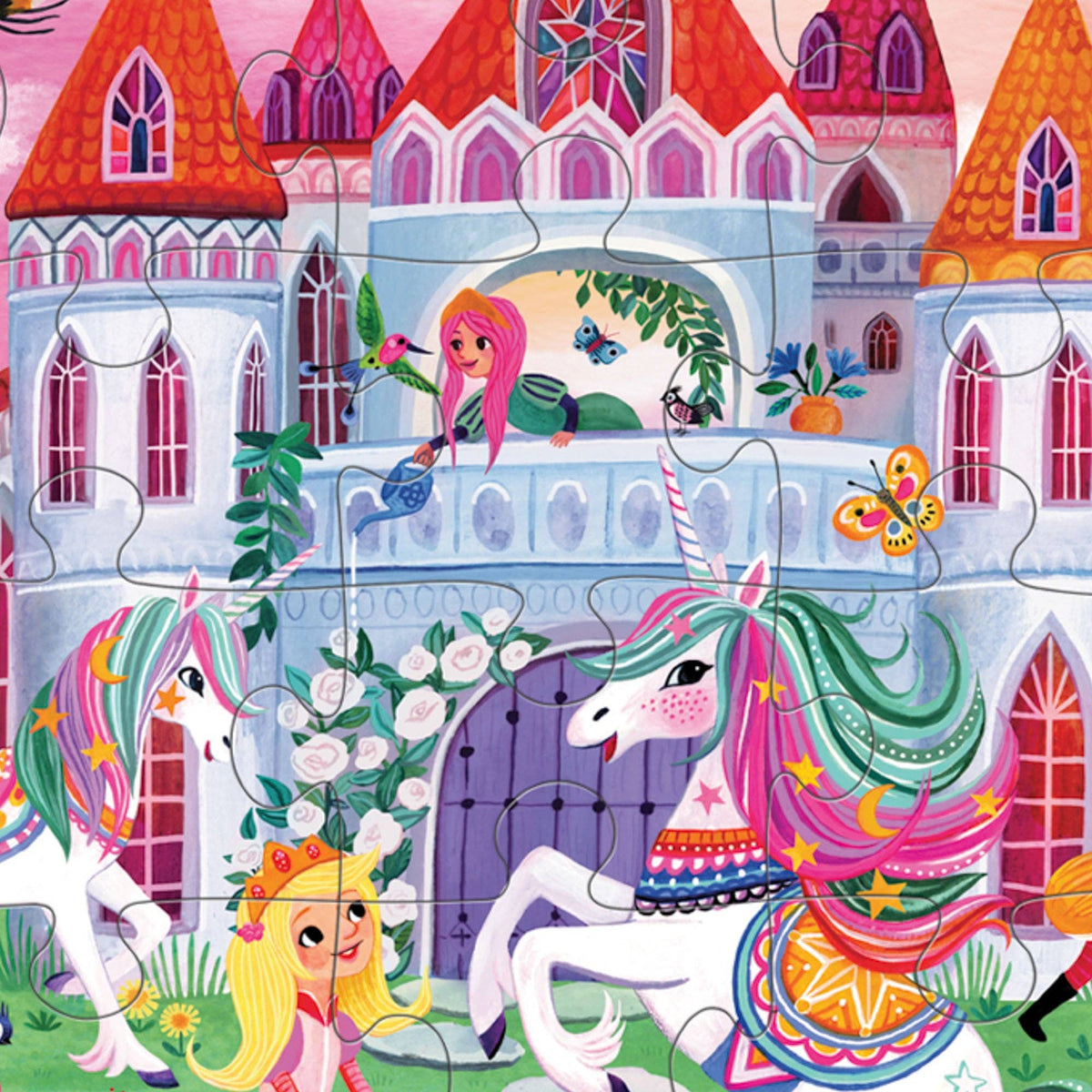 Unicorn Castle - Classic Floor Puzzle 36 pc - Crocodile Creek