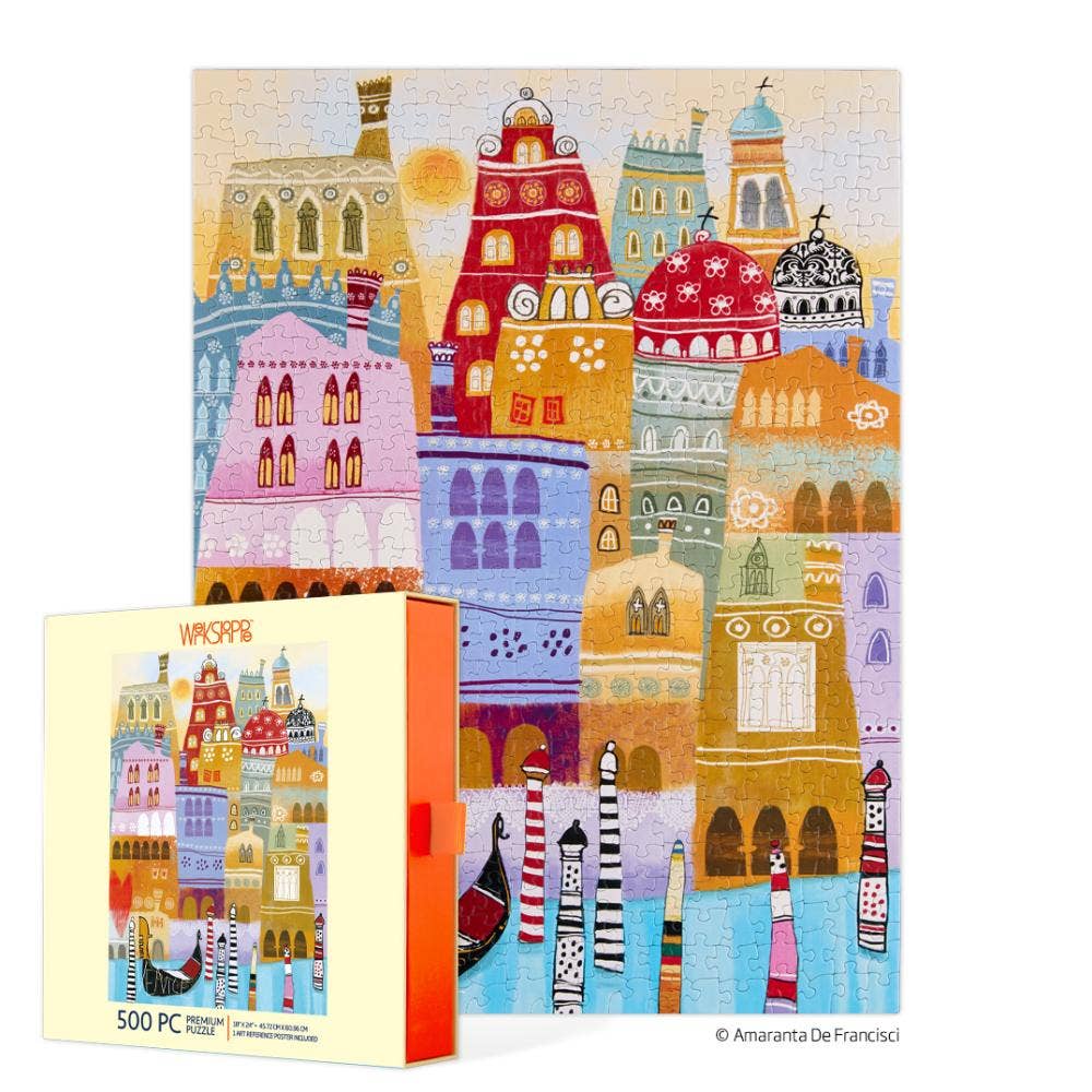 Venice - WerkShoppe 500 Pc Puzzle - Slip Box