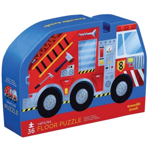 Vehicles - Classic Floor Puzzle 36 pc  - Crocodile Creek