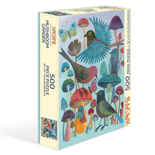 Werkshoppe 500 Pc Puzzle - Mushroom Garden