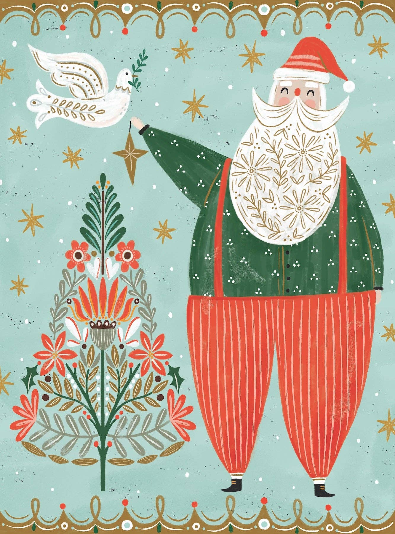 Father Christmas - Puzzlefolk