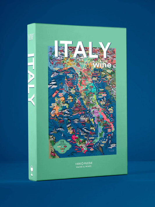 Italy Wine Puzzle - Water and Wines
