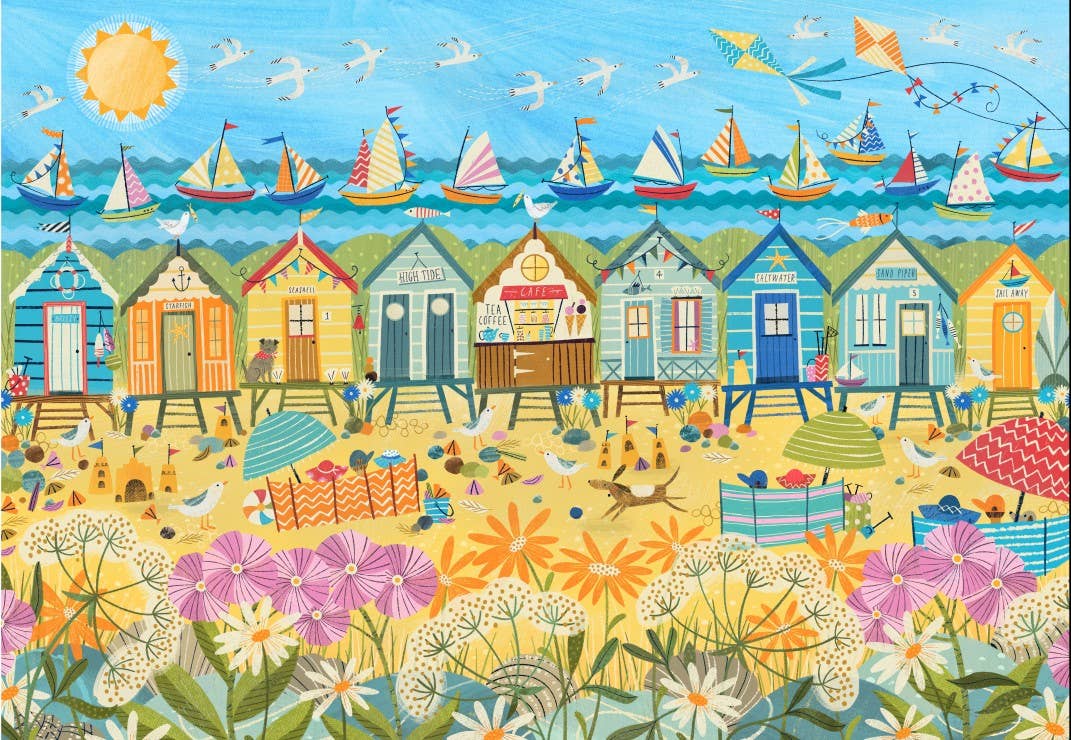 Beach Huts - Pieces and Peace
