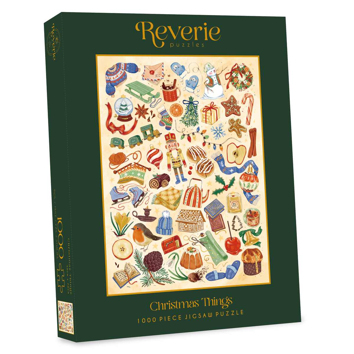 Christmas Things Jigsaw Puzzle (1000 Pieces) - Reverie