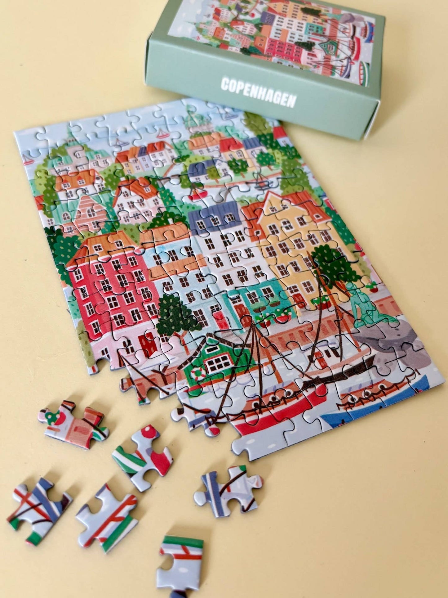 Copenhagen - Piecely, Mini Puzzle 99 pieces