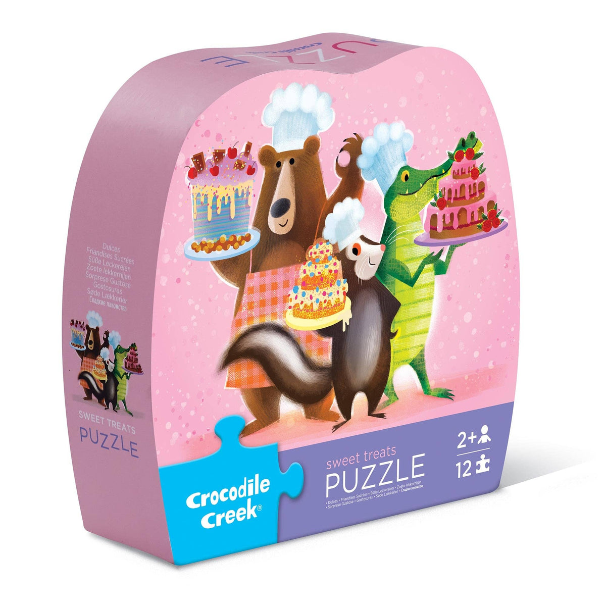 Sweet Treats - Mini Puzzle 12 pc - Crocodile Creek