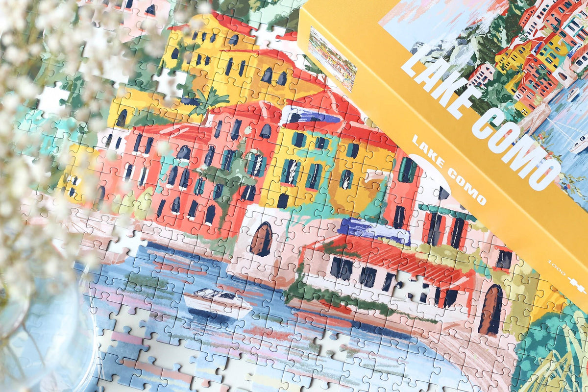 Lake Como, 1000 pieces Piecely